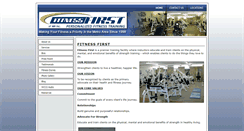 Desktop Screenshot of fitnessfirstmn.com